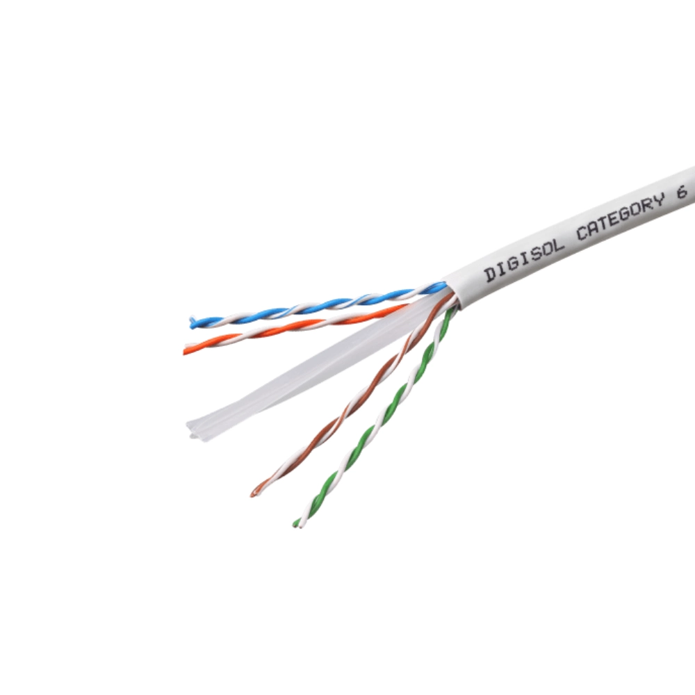 Digisol CAT6 Lan Cable 100m (Grey) 23AWG view 2